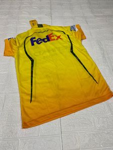 PlayR Men's Yellow Cricket Jersey