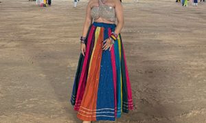 Multicolor Lehenga Choli Set