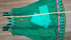Anarkali Suit With Chudidar Pajama And Dupatta 🛍