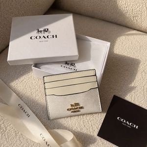 Coach Card Holder With Box