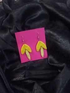 Funky Handmade Clay Earrings