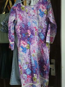 Beautiful Floral Print Kurta
