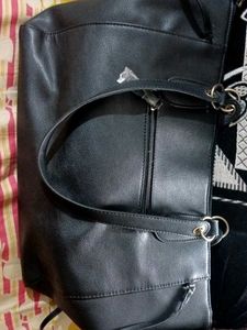 Lavie Black Tote Bag