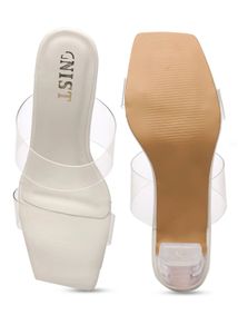 Clear Heel Mules - Stylish &amp; Trendy