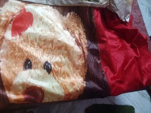 Teddy velvet bedsheet