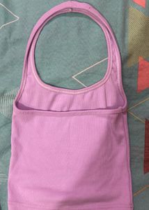 💜Lavender Halter Neck Top