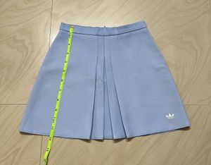Adidas Pleated Skirt - Light Blue