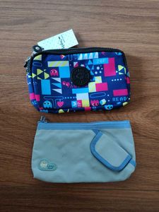 Kipling brand pencil/pen/travel pouch (1+1 free)