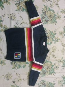 Striped Knit Sweater
