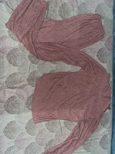 Stylish Pleated Co-ord Set