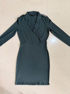 Vero Moda Green Sheath Dress