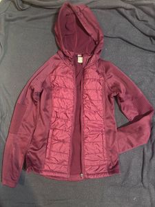 Anko Active purple fleece zip-up