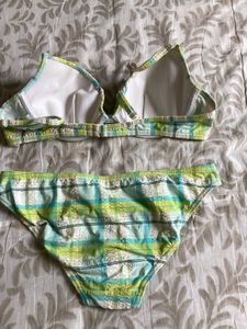 Cute Plaid Bikini Set UK size 8