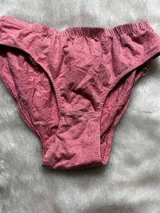 Pink Cotton Briefs