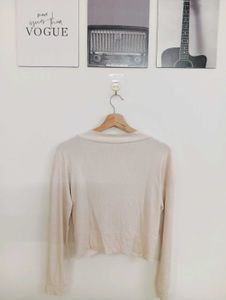 Twisted Front Cropped Top