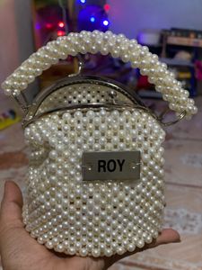 Pearl Beaded Handbag