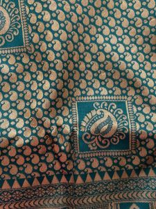 Exquisite Green &amp; Gold Saree