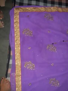 stone heavy work new saree