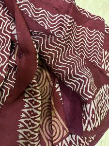 Pure Silk Elegant Maroon Saree