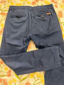 Men's Navy Blue Chinos