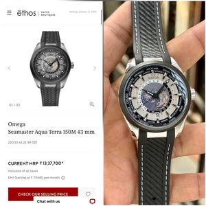 Omega# For Men# Seamaster Aqua Terra Series