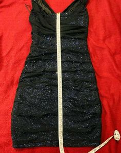 Sparkly Black Cocktail Dress