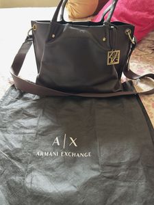 Original Armani Exchange Sling Tote with dust bag