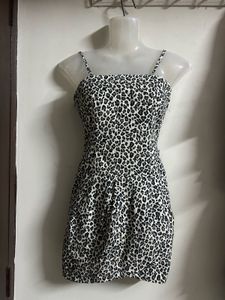 Leopard Print Mini Dress