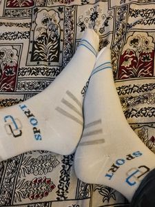 women's White Sport Socks