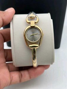 Gucci Women's Bangle Watch Green Dial