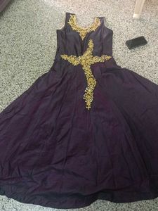 Embroidered Anarkali Gown
