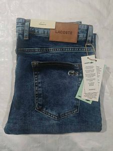 Lacoste Straight Fit Denim Jeans