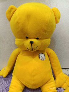 Cute Yellow Plush Teddy Bear