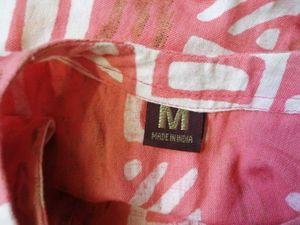 Ethnic Coral Printed Kurta
