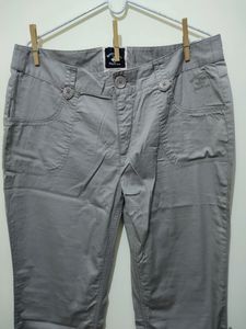 Beverly Hills Polo Club Khaki Grey Pant Trouser
