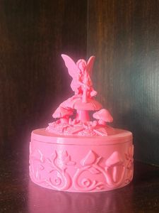 Fairy &amp; Mushroom Trinket Box