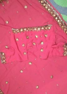 Georgette Stone And Sequins Saree