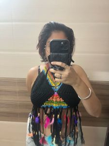 Halter Neck Bralette Top
