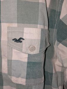 Hollister Plaid Long Sleeve Shirt