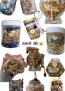 Assorted Jewelry Jars