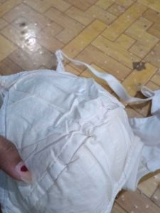 White Cotton Brand New Bra