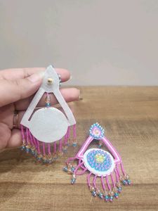 Boho Beaded Drop Earrings