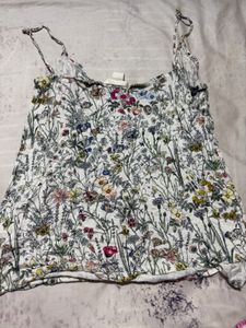 H&amp;M Floral Print Camisole Top