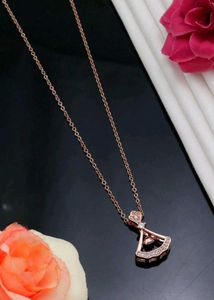 Sparkling pendant with Ball chain for girls and wo