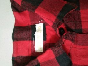 Red Black Buffalo Plaid Shirt