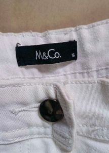 Women's White Flare Jeans