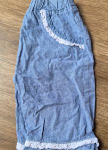 jeans korean capri and top