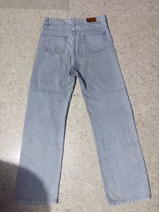 Light Wash Wide Leg Jeans