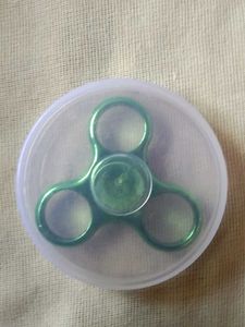 Green Fidget Spinner Toy