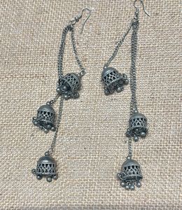 Beautiful Jhalar Earings With Freebie
